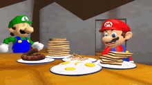 Smg4 Mario GIF - Smg4 Mario Breakfast GIFs