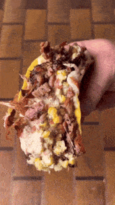 Brisket Street Corn Tacos Mexican Food GIF