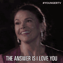 The Answer Is I Love You Younger GIF - The Answer Is I Love You Younger I Love You GIFs