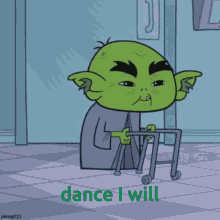 Dancing Yoda GIF