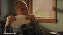 Licking The Letter Frank Kimbreau GIF - Licking The Letter Frank Kimbreau Ordinary Joe GIFs