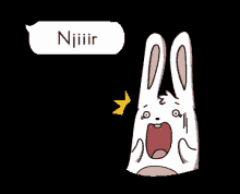 Keko Rabbit Njir GIF - Keko Rabbit Anjir Anjrit GIFs
