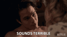 Sounds Terrible Jake Manley GIF - Sounds Terrible Jake Manley Jack Morton GIFs