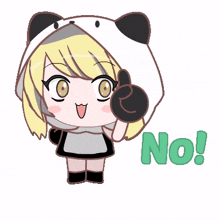 blonde big eyes anime no you can%27t do that