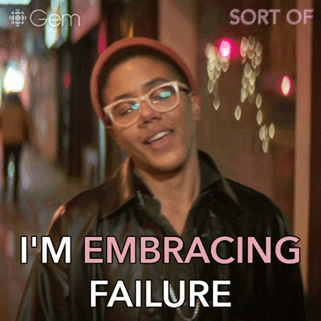 Im Embracing Failure 7ven GIF - Im Embracing Failure 7ven Sort Of GIFs