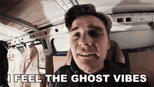 I Feel The Ghost Vibes Loganzland GIF - I Feel The Ghost Vibes Loganzland Papa Jake GIFs