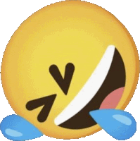 emoji laughing with tears