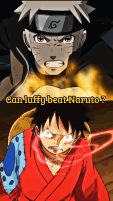 Naruto Vs Luffy GIF