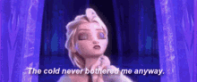Frozen Cold Would Never GIF - Frozen Cold Would Never Never Bothered Anyway GIFs