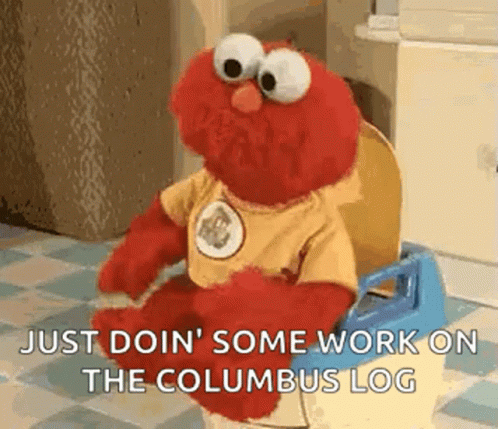 Columbus Log GIF – Columbus Log Poop – Откриване и споделяне на GIF файлове