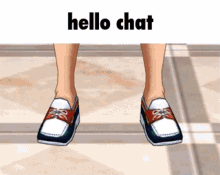 Roger Retinz Hello Chat GIF - Roger Retinz Hello Chat Ace Attorney GIFs