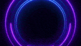 the word silent is glowing in the dark with purple circles around it