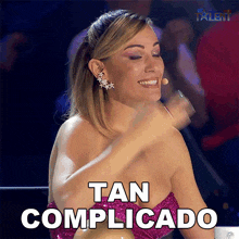 Tan Complicado Edurne GIF - Tan Complicado Edurne Got Talent España GIFs