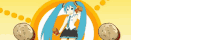 a cartoon of a girl with blue hair and headphones holding a cookie
