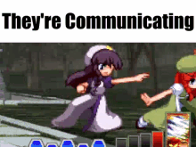 Theyre Communicating GIF - Theyre Communicating Soku GIFs