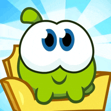 Smiling Nibble Nom GIF - Smiling Nibble Nom Cut The Rope GIFs