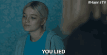 You Lied Esme Creed Miles GIF - You Lied Esme Creed Miles Hanna GIFs