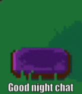 a pixel art of a black cat sitting on top of a purple block .