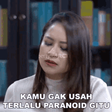 kamu gak usah terlalu paranoid gitu rossa alfahri sari nila ikatan cinta rcti layar drama indonesia