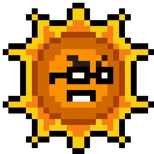 Sun Avgn Sticker - Sun Avgn Angry Stickers