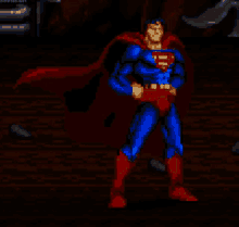 Superman Flex GIF