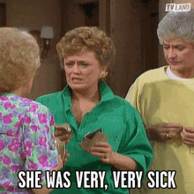 She Was Very Very Sick Ill GIF - She Was Very Very Sick Very Sick Ill GIFs