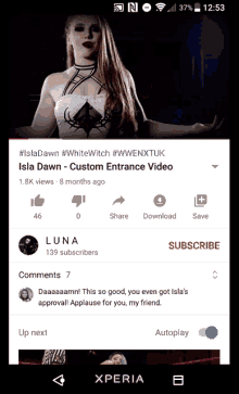 Wwe Isla GIF - Wwe Isla Dawn GIFs