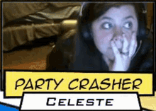 Party Crasher Celeste Pls GIF - Party Crasher Celeste Pls Oooo GIFs