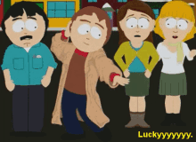 South Park Lucky GIF - South Park Lucky Fashion GIFs