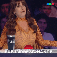 Fue Impresionante Flor Peña GIF - Fue Impresionante Flor Peña Got Talent Argentina GIFs