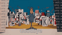 Adieu Goodbye GIF - Adieu Goodbye Caio GIFs