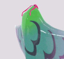 a cartoon watermelon wearing sunglasses and a green vest