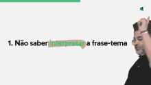 Nao Saber Interpretar A Frase Tema Theme GIF - Nao Saber Interpretar A Frase Tema Theme Essay Theme GIFs