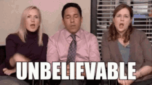 Unbelievable The Office GIF - Unbelievable The Office GIFs