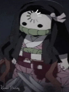 a picture of a cartoon character with a loading bar on his face