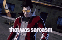 No More Hero No More Heroes GIF - No More Hero No More Heroes That Was Sarcasm GIFs