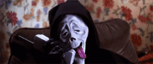 Happy Halloween On The Phone GIF - Happy Halloween On The Phone Ring GIFs