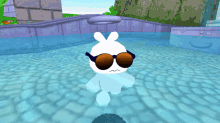 Chao Pool Cool Chilling Sonic GIF - Chao Pool Cool Chilling Sonic Chao GIFs