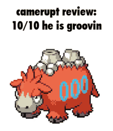 camerupt camerupt review awesomegoats pokemon