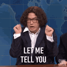 Let Me Tell You Fran Lebowitz GIF - Let Me Tell You Fran Lebowitz Saturday Night Live GIFs