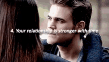 Stelena Your Relationship Is Stronger With Time GIF - Stelena Your Relationship Is Stronger With Time Vampire Diaries GIFs