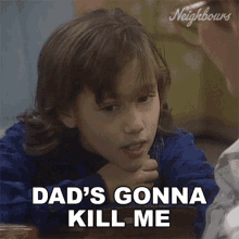 Dads Gonna Kill Me Lucy GIF