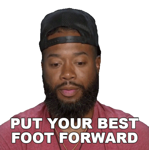 Put Your Best Foot Forward Brandon Nelson Sticker - Put Your Best Foot Forward Brandon Nelson The Challenge All Stars Stickers