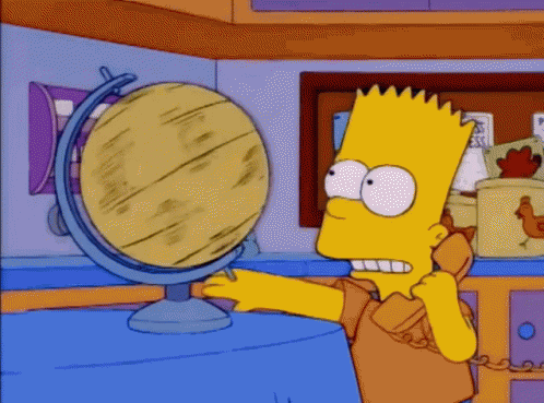 Australia On Globe GIF – Simpsons Australia – GIFs entdecken und teilen
