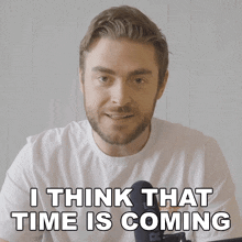 I Think That Time Is Coming Lewis Jackson GIF - I Think That Time Is Coming Lewis Jackson I Feel Like It'S Almost Here GIFs