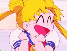 sailor moon excited happy cant contain feels