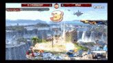 a video game screen shows jl fireslam23 and riled playing a game