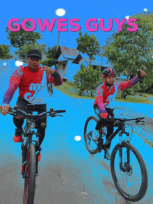 gowes guys bikers bike cyclists