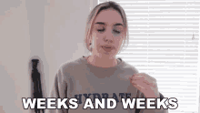 Weeks And Weeks Stella Rae GIF - Weeks And Weeks Stella Rae It Took A Long Time GIFs