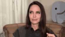 Whats That Angelina Jolie GIF - Whats That Angelina Jolie Bustle GIFs